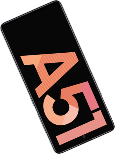 Samsung Galaxy a51 pink overzicht