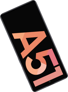 Samsung Galaxy a51 pink overview