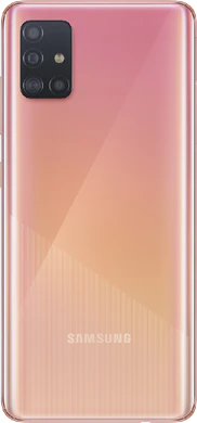 Samsung Galaxy a51 pink back