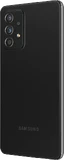 Samsung Galaxy A52 4G black back left side