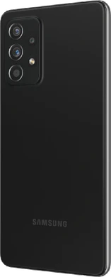 Samsung Galaxy A52 4G black back left side