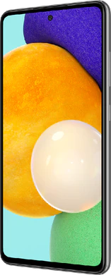 Samsung Galaxy A52 5G black front right side