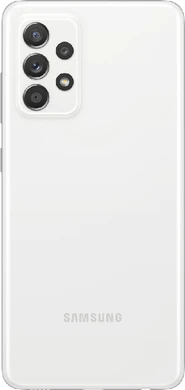 Samsung Galaxy a52s wit achterkant