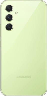 Samsung Galaxy A54 5G grön tillbaka