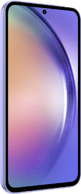 Samsung Galaxy A54 5G lila front vänster sida
