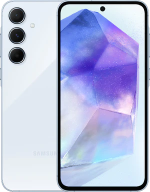 Samsung Galaxy A55 5g blå oversigt