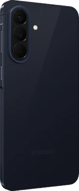 Samsung Galaxy A57 5g awesome navy blauw achterkant rechterzijkant