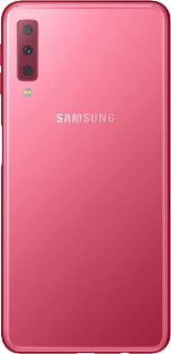 Samsung Galaxy a7 2018 pink retour