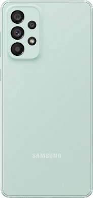 Samsung Galaxy A73 5G grøn bagside