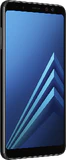 Samsung Galaxy a8 2018 black front left side