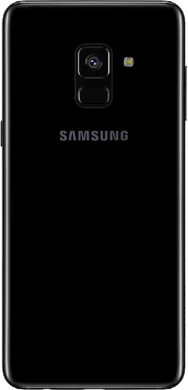 Samsung Galaxy a8 2018 duos nero indietro