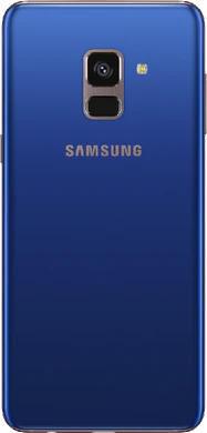 Samsung Galaxy a8 2018 back blue