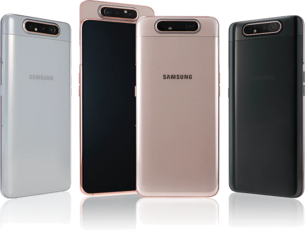 Samsung Galaxy A80 color overview