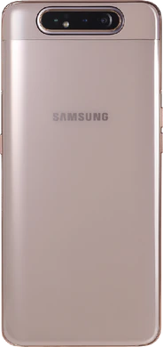 Samsung Galaxy A80 goud achterkant