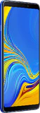 Samsung Galaxy a9 blauw voorkant linkerzijkant
