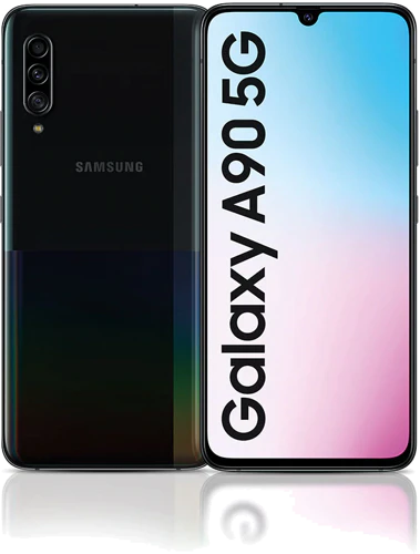 Samsung Galaxy A90 5G black overview Samsung Galaxy A90 5G black overview