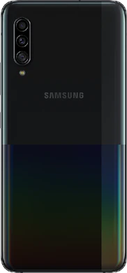 Samsung Galaxy A90 5G svart tillbaka
