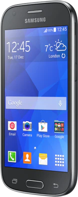 Samsung Galaxy Ace Style LTE rechterzijkant schuin