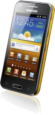 Samsung Galaxy Beam aslant