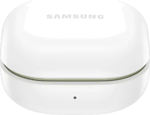 Samsung Galaxy Buds 2 green case front closed