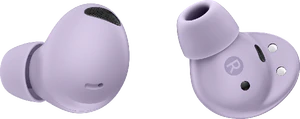 Samsung Galaxy Buds 2 Pro viola all'interno di fuori
