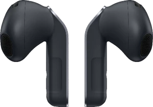 Samsung Galaxy Buds 4 zwart earbuds zijkant