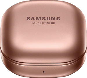Samsung Galaxy Buds Live bronze case front bottom
