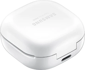 Samsung Galaxy Buds Live case white front top right side