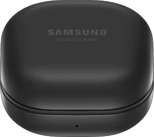 Samsung Galaxy Buds Pro zwart case gesloten voorkant onderkant