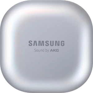 Samsung Galaxy Buds Pro zilver case voorkant