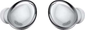 Samsung Galaxy Buds Pro zilver buitenkant