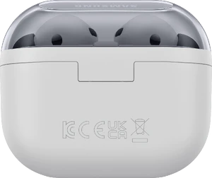 Samsung Galaxy Buds3 FE grijs case achterkant gesloten