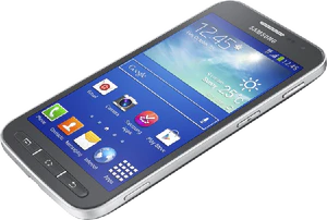 Samsung Galaxy Core Advance black tilted ed