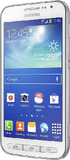 Samsung Galaxy Core Advance white right side tilted ed