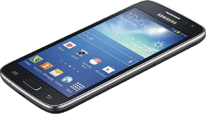Samsung Galaxy Core LTE schuin