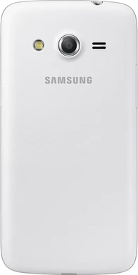 Samsung Galaxy Core LTE wit achterkant