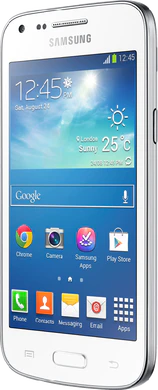 Samsung Galaxy Core Plus bianco aslant