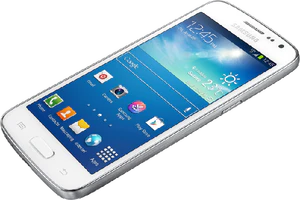 Samsung Galaxy Express 2 G3815 aslant 2 bianco