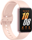 Samsung Galaxy Fit 3 pink front vänster sida