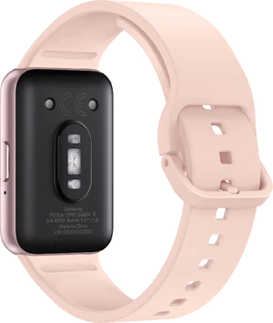 Samsung Galaxy Fit 3 pink tillbaka höger sida