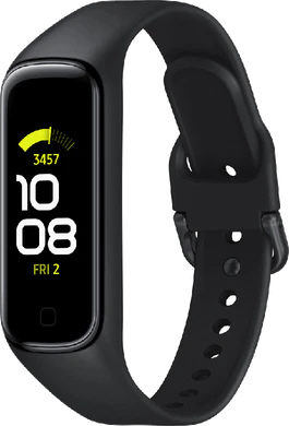 Samsung Galaxy fit2 nero copertina frontale lato destro