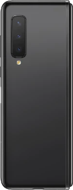 Samsung Galaxy Fold zwart achterkant gesloten