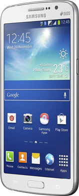 Samsung Galaxy grand 2 voorkant schuin