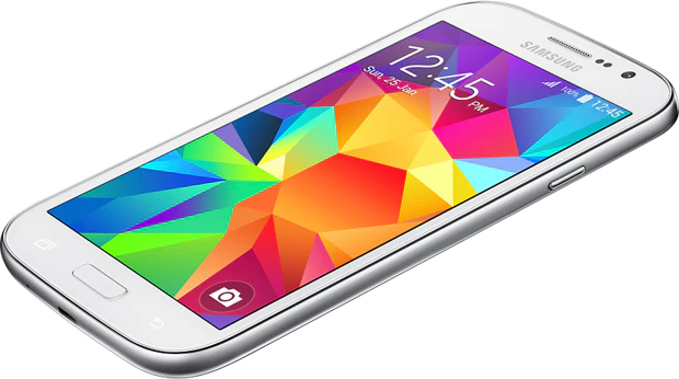 Samsung Galaxy grand neo pus duos wit schuin