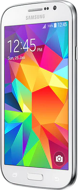 Samsung Galaxy grand neo pus duos blanco aslant lado derecho