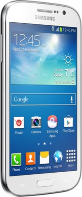 Samsung Galaxy Grand Neo wit schuin linkerzijkant