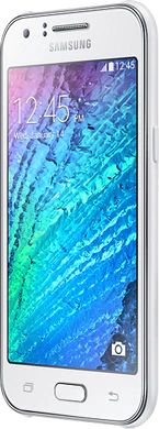 Samsung Galaxy i1 bianco aslant lato destro