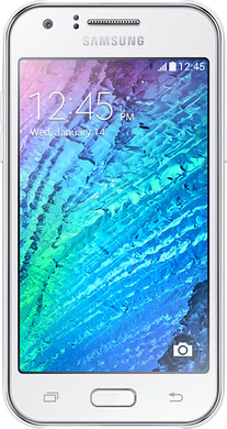 Samsung Galaxy i1 bianco copertina frontale