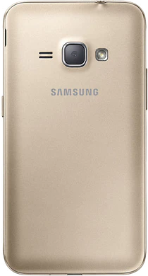 Samsung Galaxy j1 2016 guld tillbaka