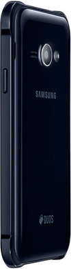 Samsung Galaxy J1 Ace Duos negro volver lado derecho